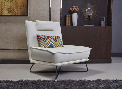 Luxury Chair Upholstery Cocktail Relax Lounge Club Chairs Furniture Design Armchair White